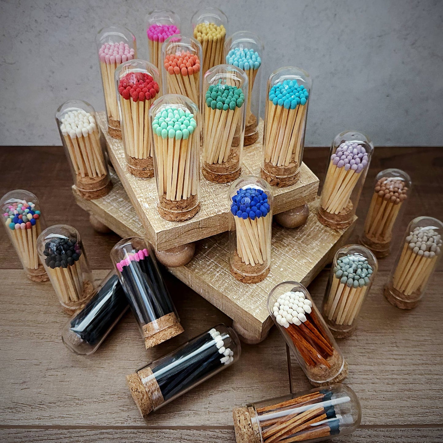 2" Amber & Fig Multicolor Matches