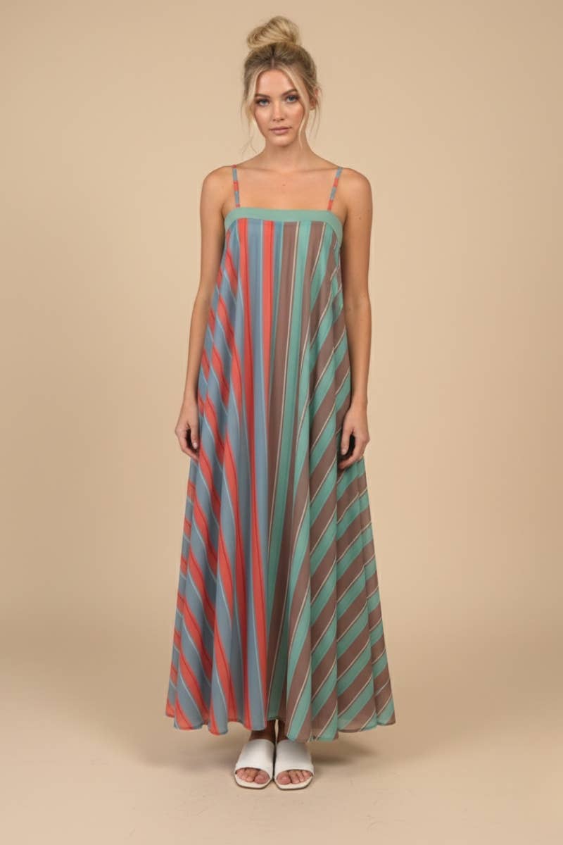 Serafina Striped Maxi