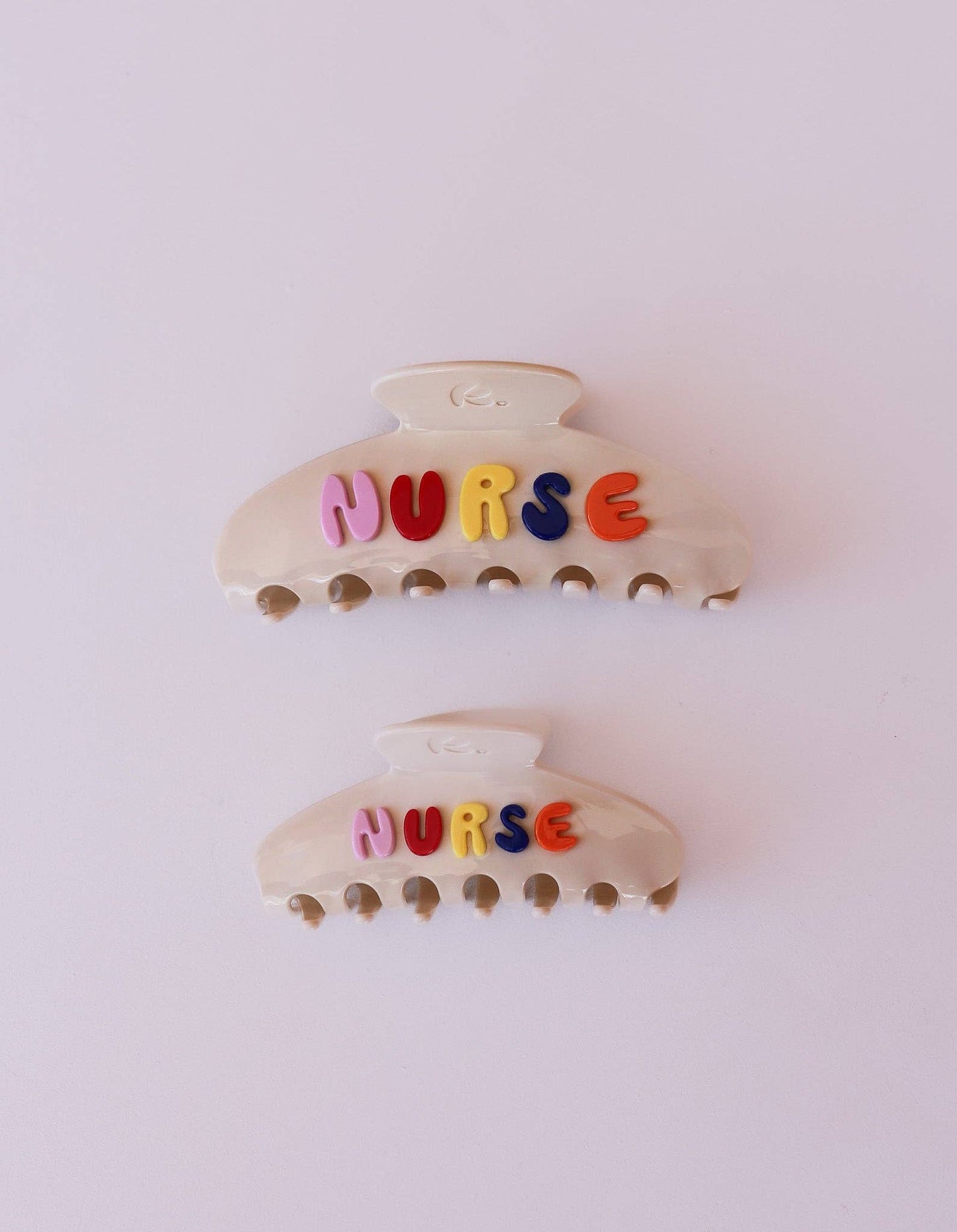 Nurse 3D Acetate Claw Clip
