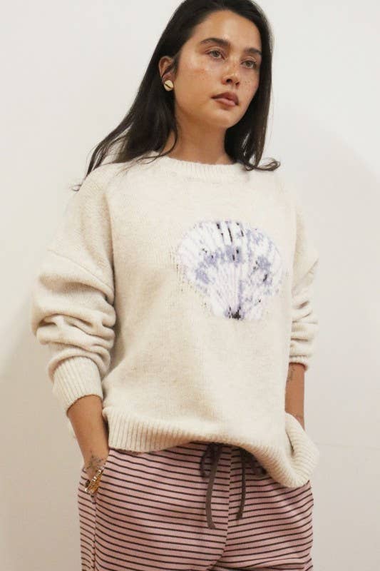 Seashell Knit Sweater