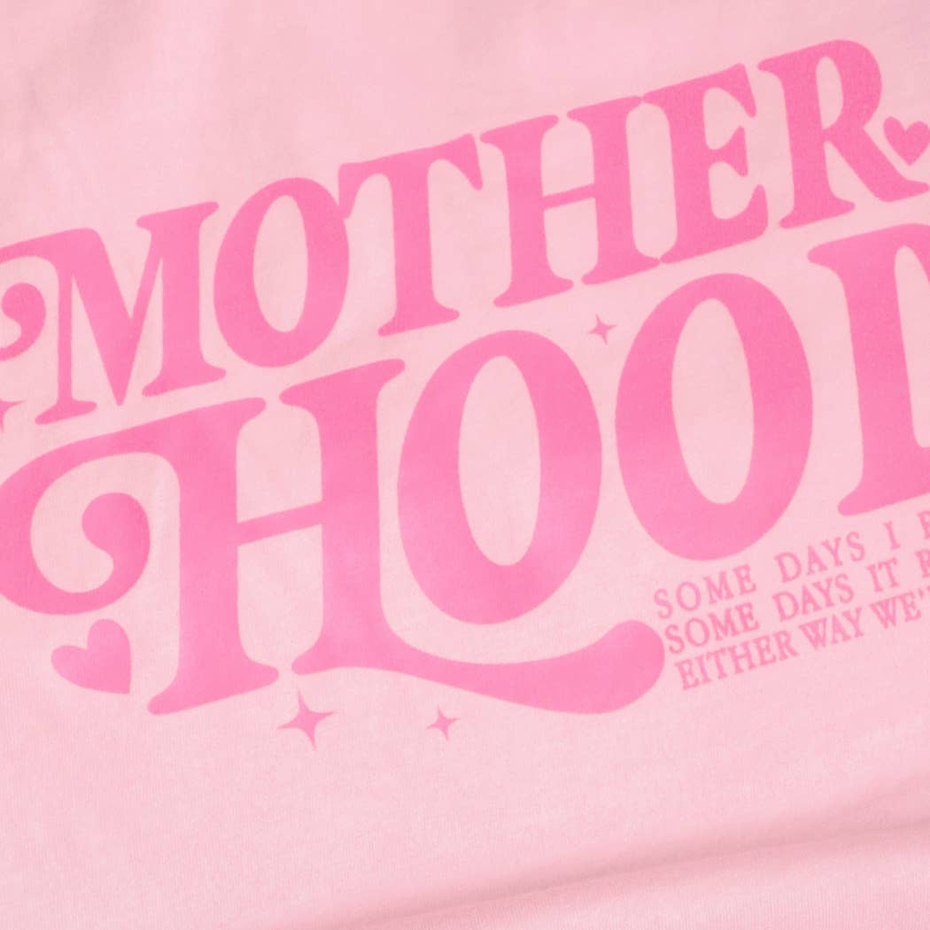 *FINAL SALE*Motherhood Graphic Garment-Dyed Heavy Cotton T-Shirt