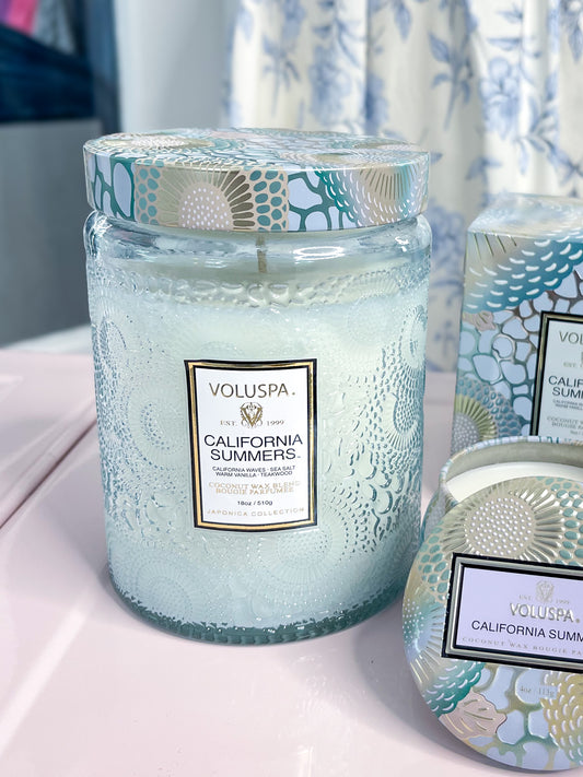 California Summer Moss Large 18 oz. Candle