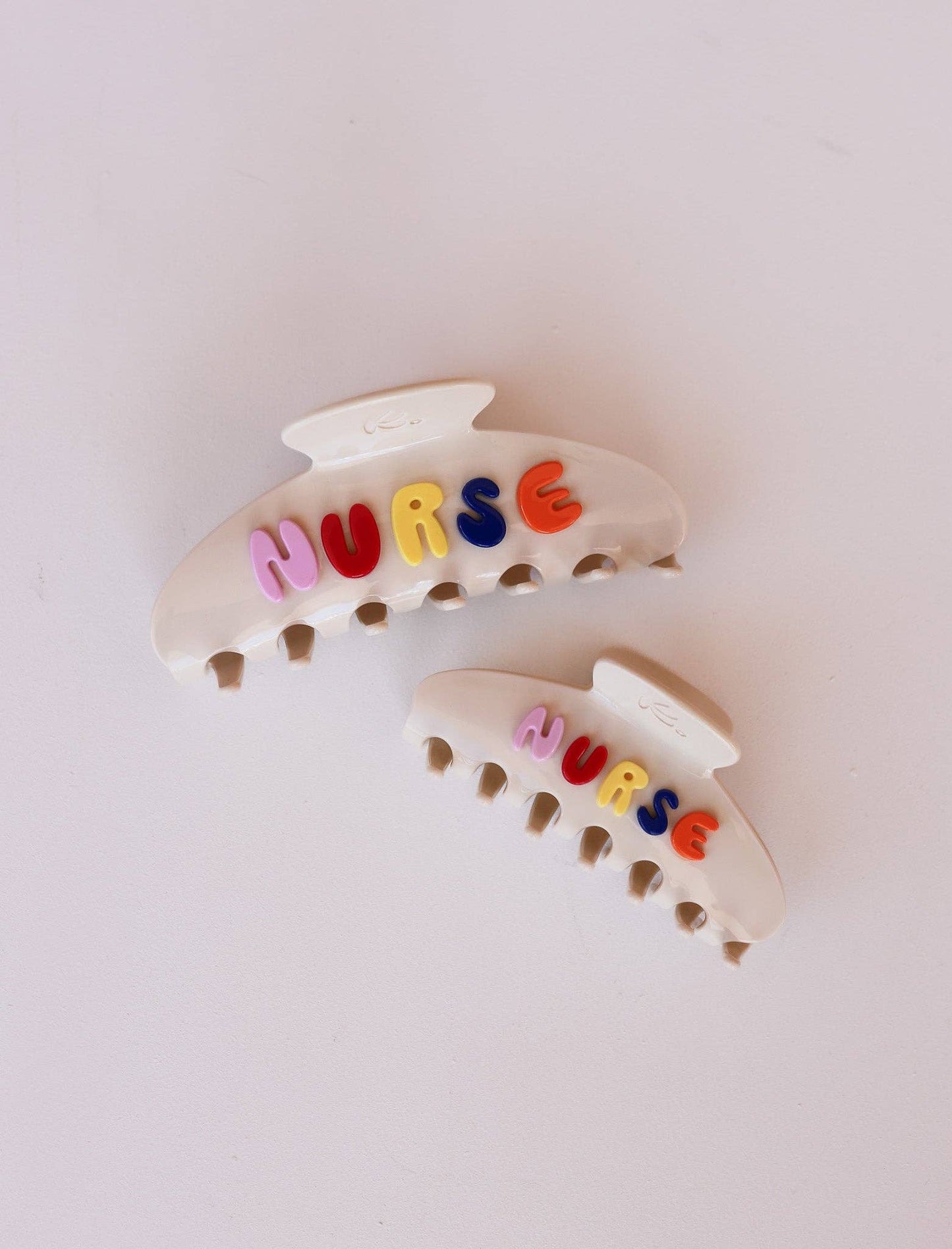 Nurse 3D Acetate Claw Clip