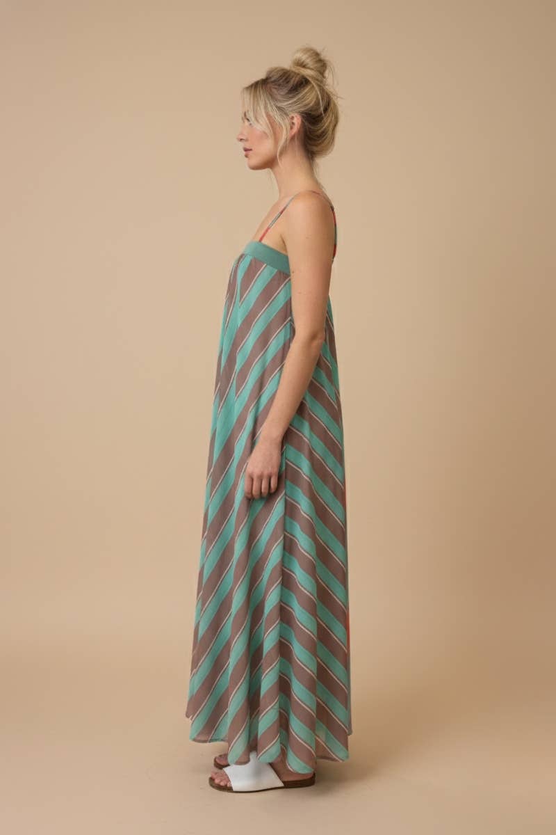 Serafina Striped Maxi