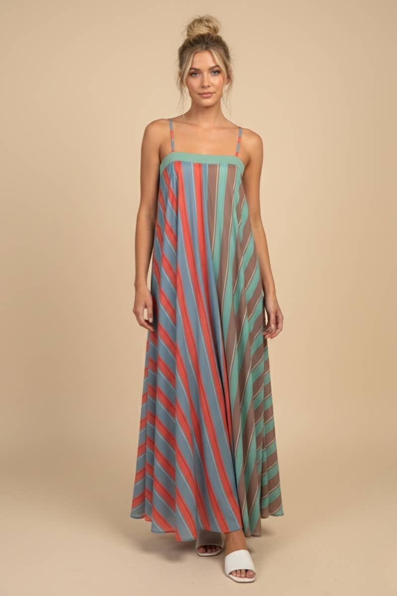 Serafina Striped Maxi