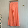 Mineral Wash Flared Sweat Pants with Pockets