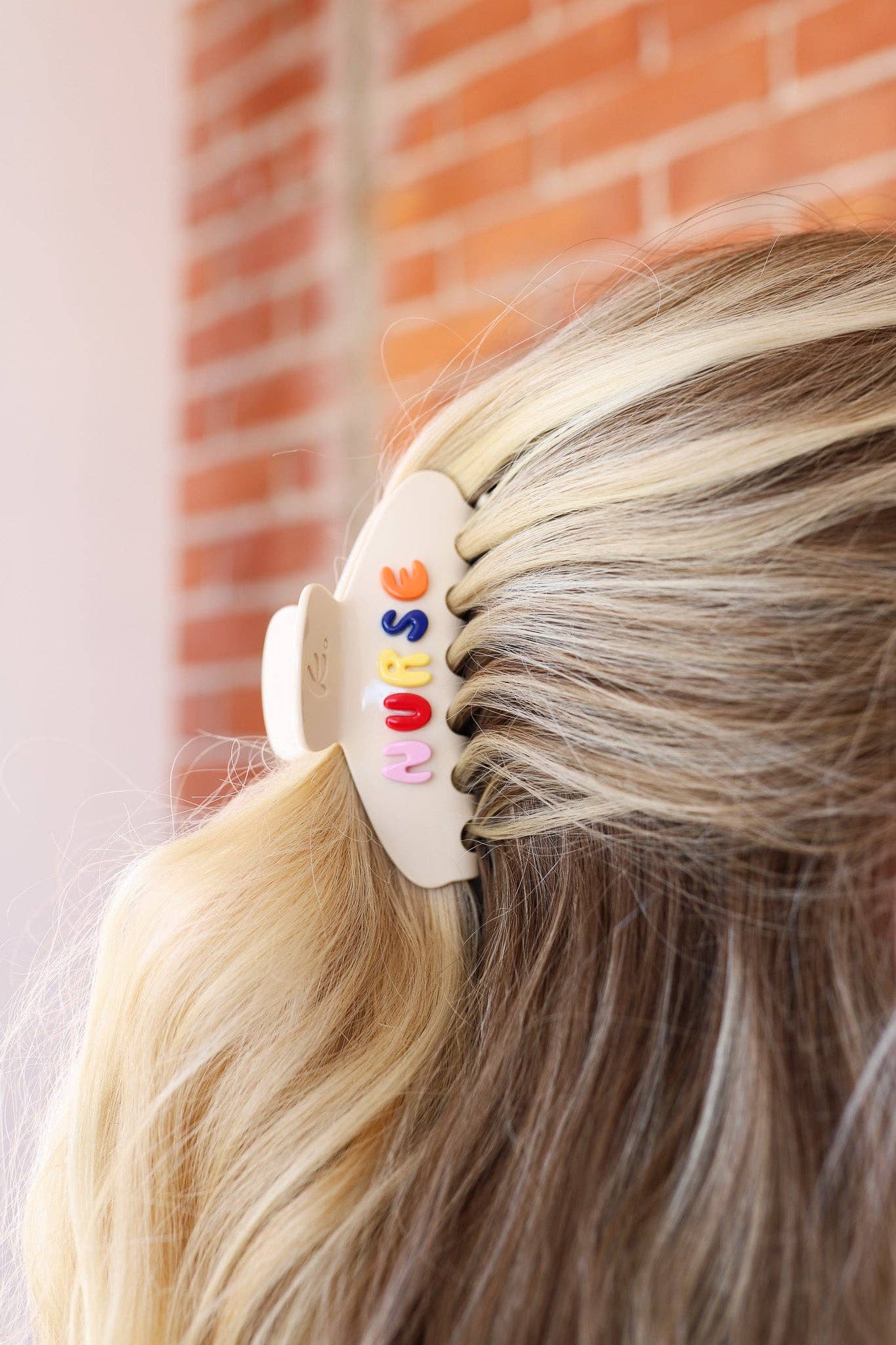 Nurse 3D Acetate Claw Clip