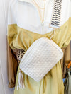 Woven Willow Cream Camera Crossbody Bag