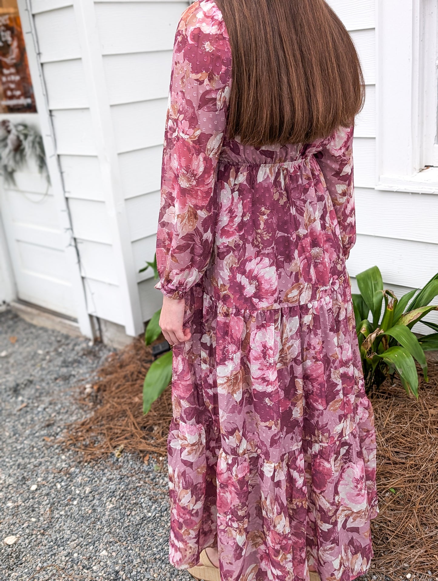 Camellia Mauve Maxi Dress