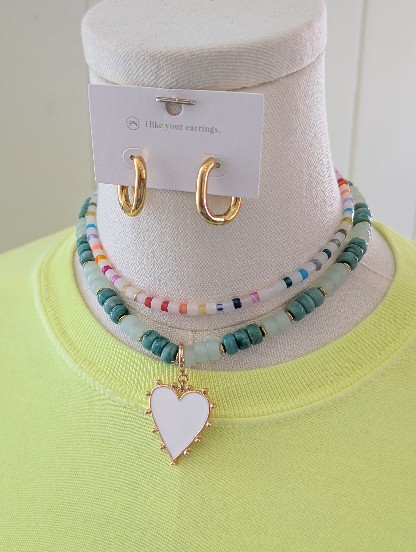 Multi Color Bead Choker