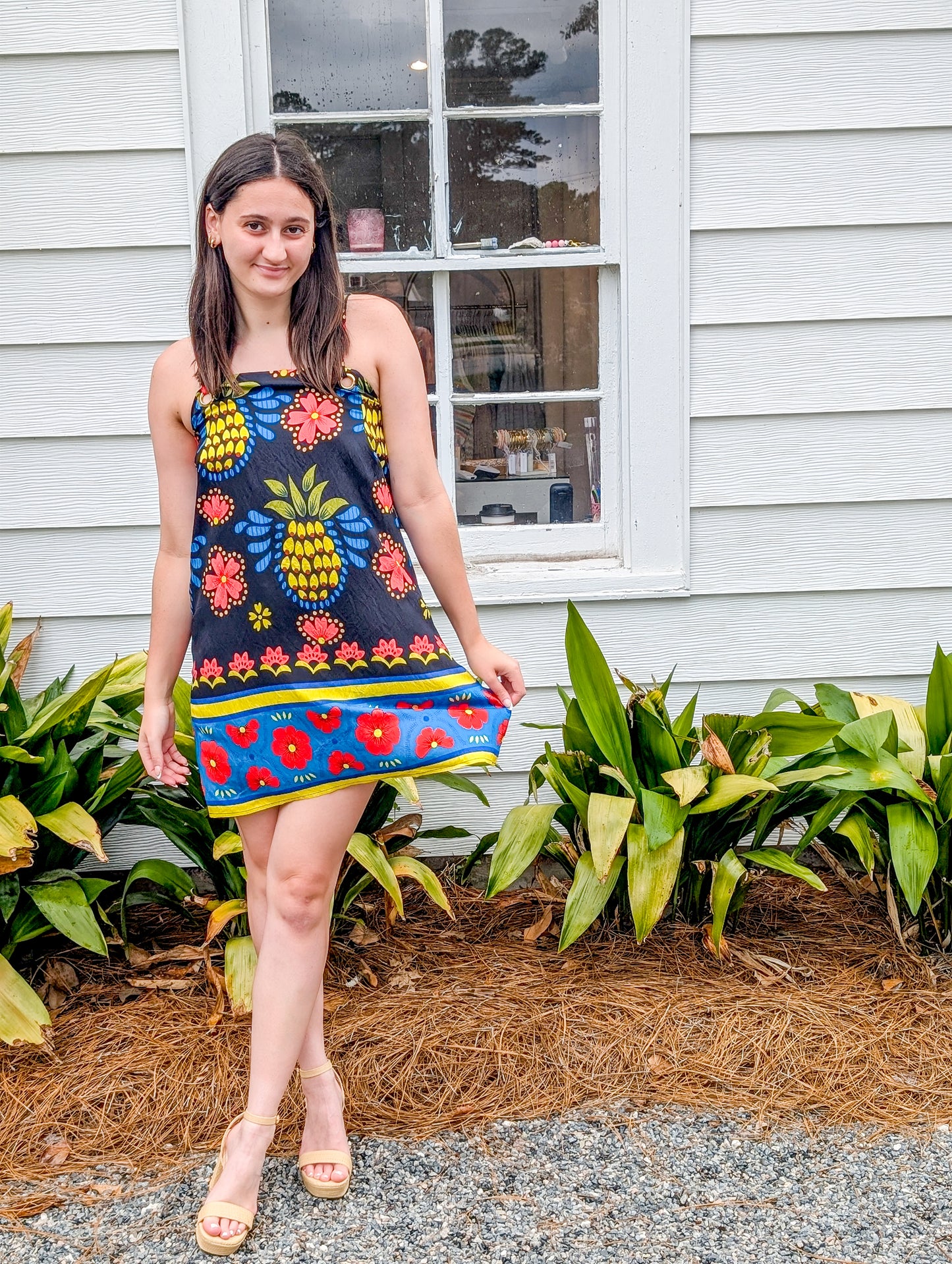 *FINAL SALE* Ionian Charm Shift Dress