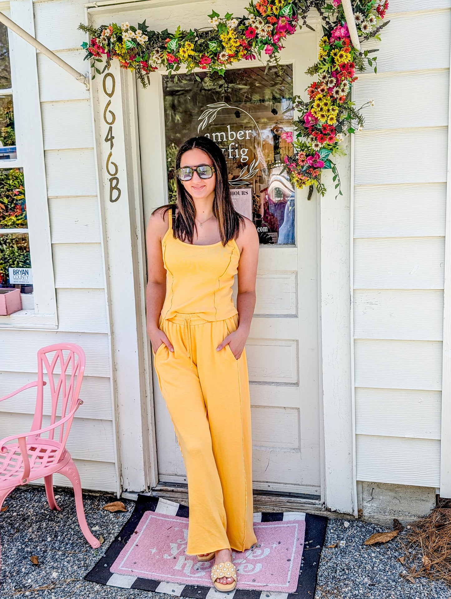 CP Terry Matching Rib Sunshine Pant