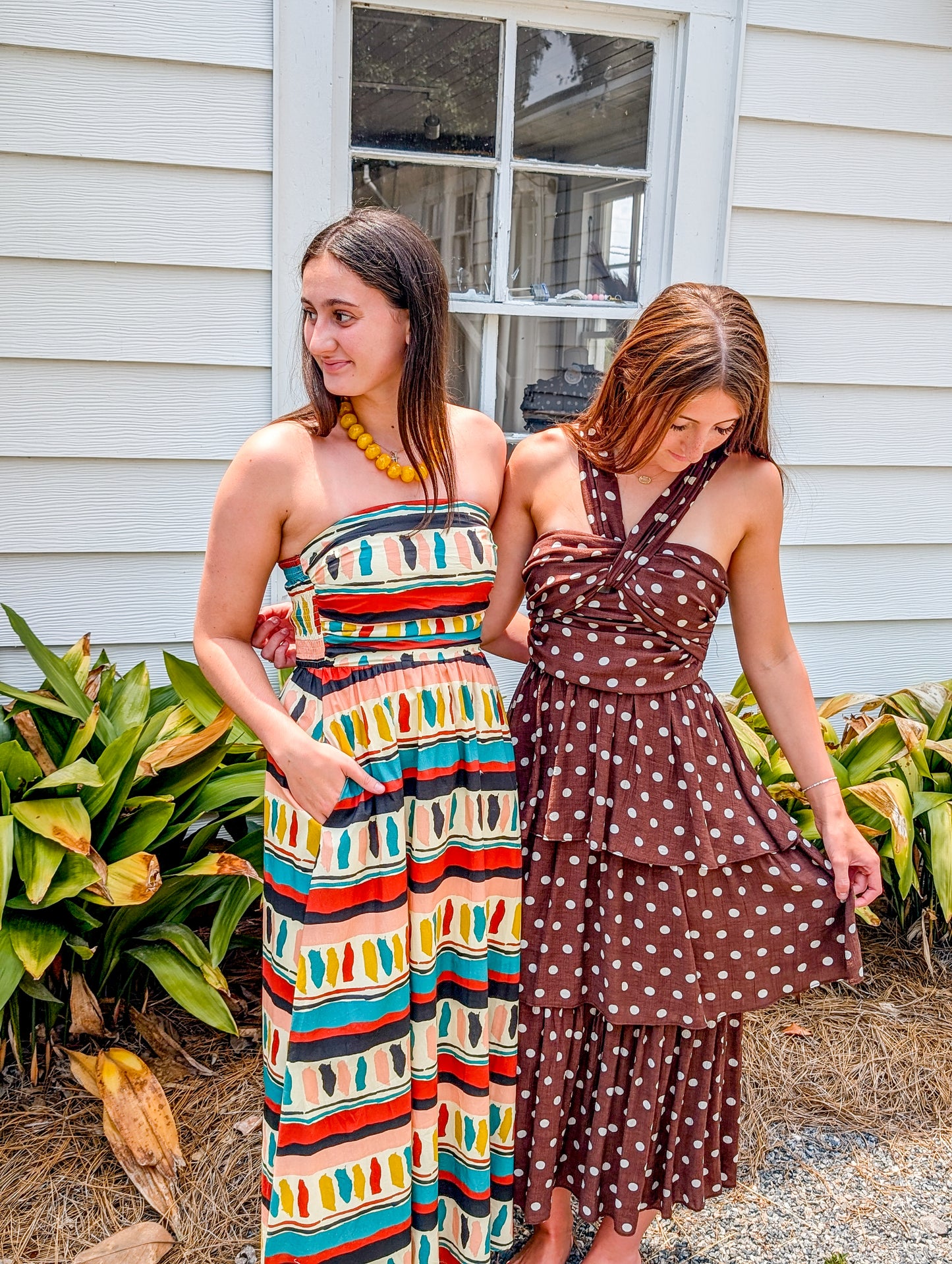 Ethnic Clash Maxi Dress