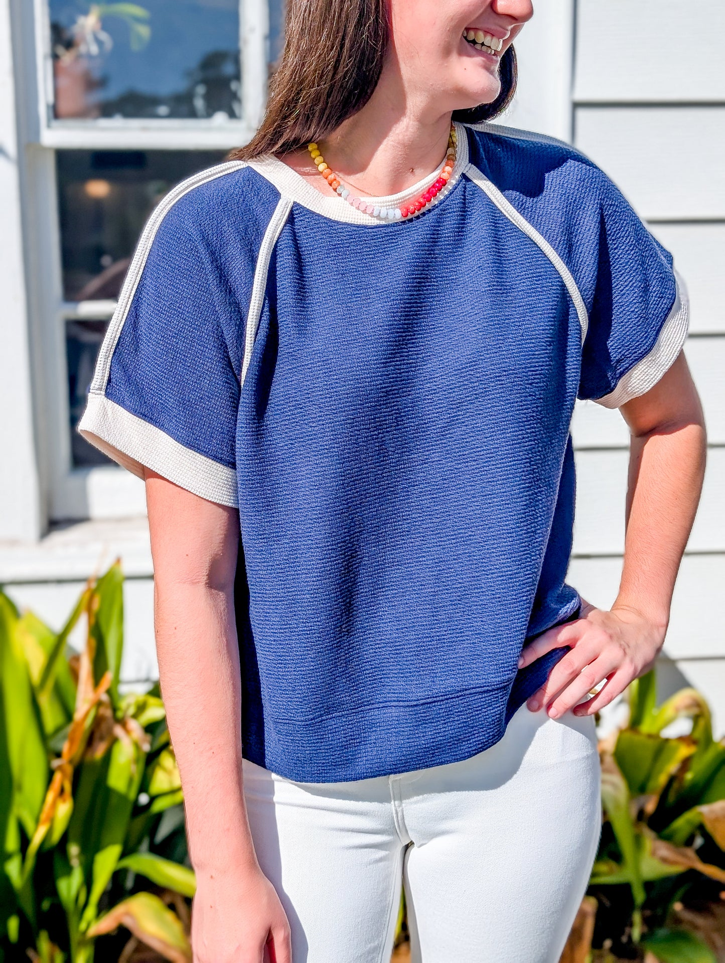 Cloudy Knitted Top