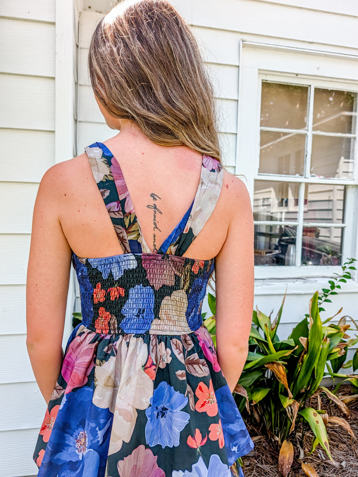 Night Blossom Maxi Dress