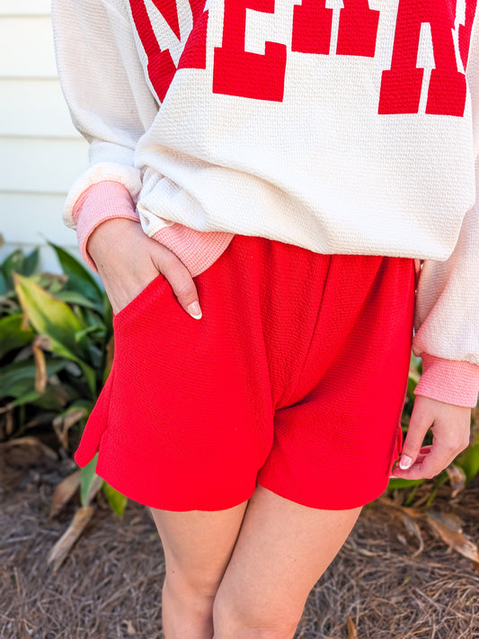 Cloudy Kitt OS Shorts