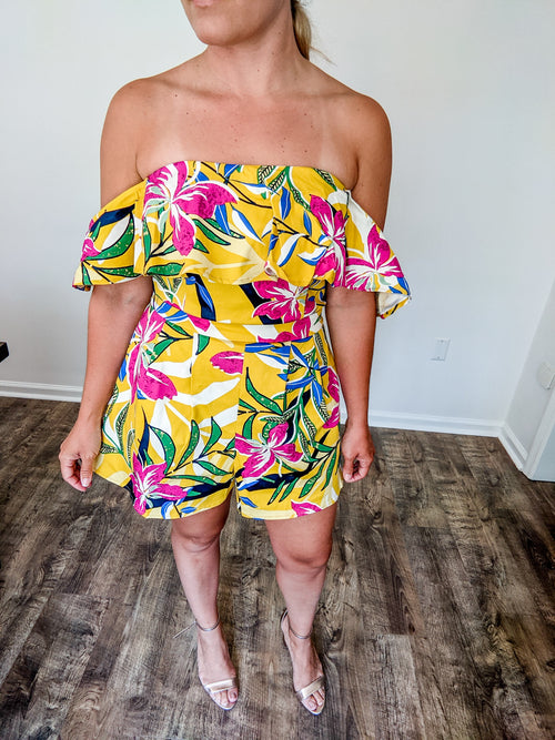 *FINAL SALE*Jungle Romper